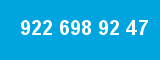 922 698 92 47 922 698 92 47